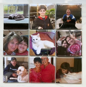 Custom Square Photo Magnets